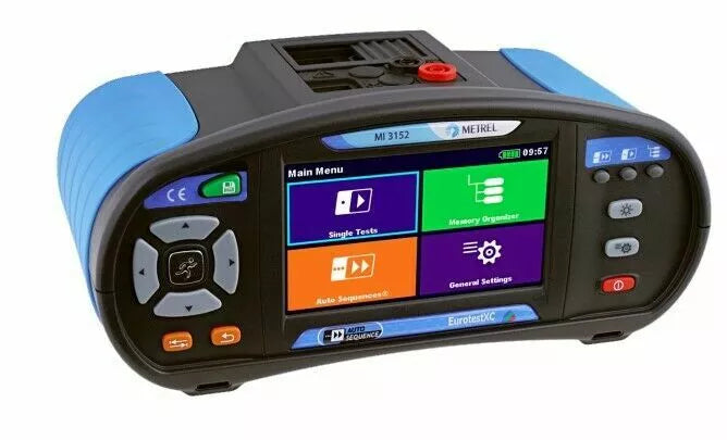 Metrel MI 3152 EurotestXC 1kV Multifunction Tester, TRMS, RCD, Insulation ST