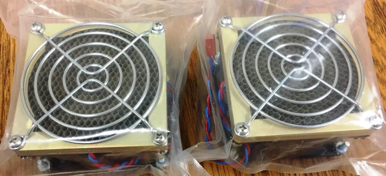 Papst Type 8112-G DC Fan 8V and 16V with Fan Cover on Both Sides