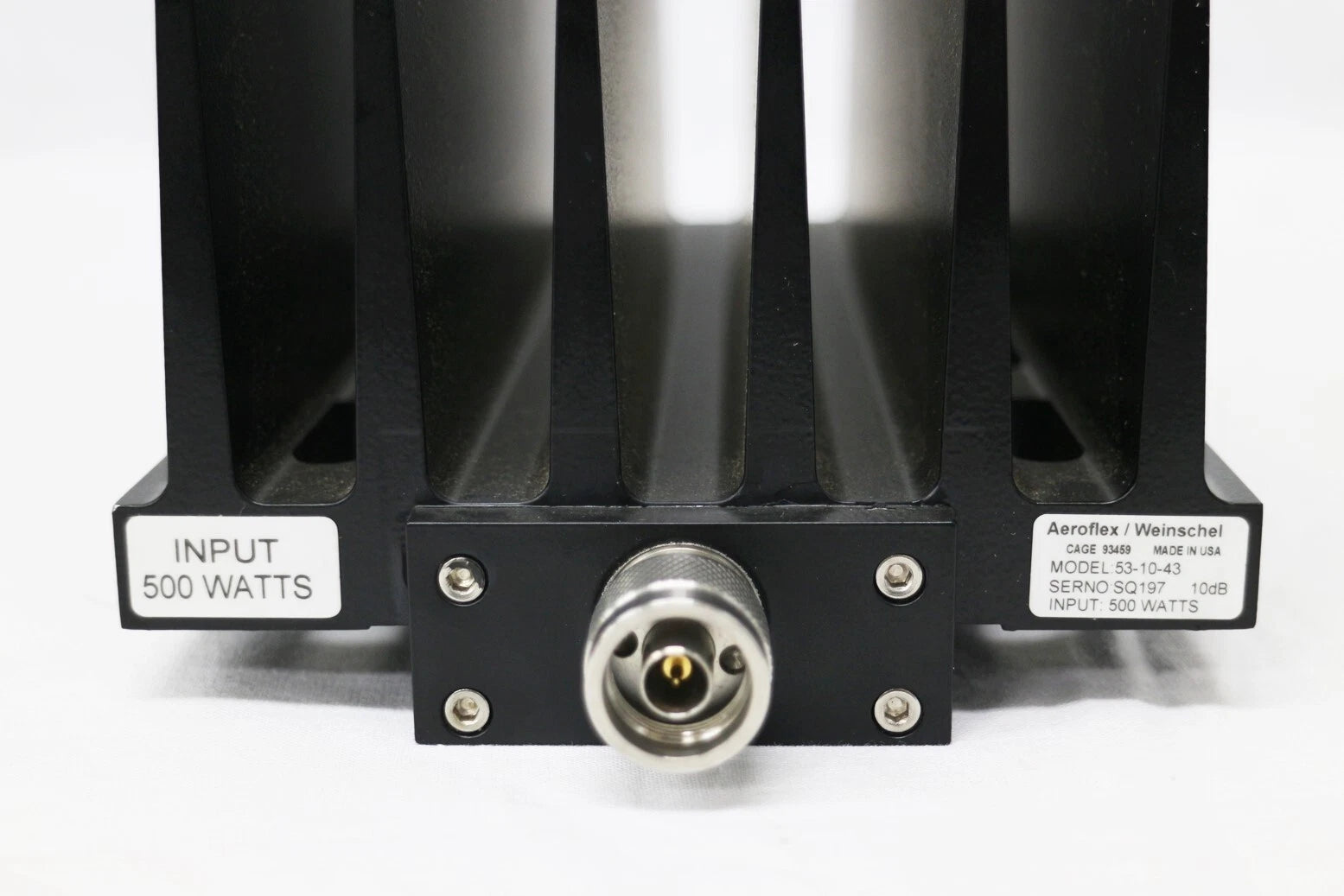 Weischell 53-10-43 2.5GHz 10dB 500W Attenuator