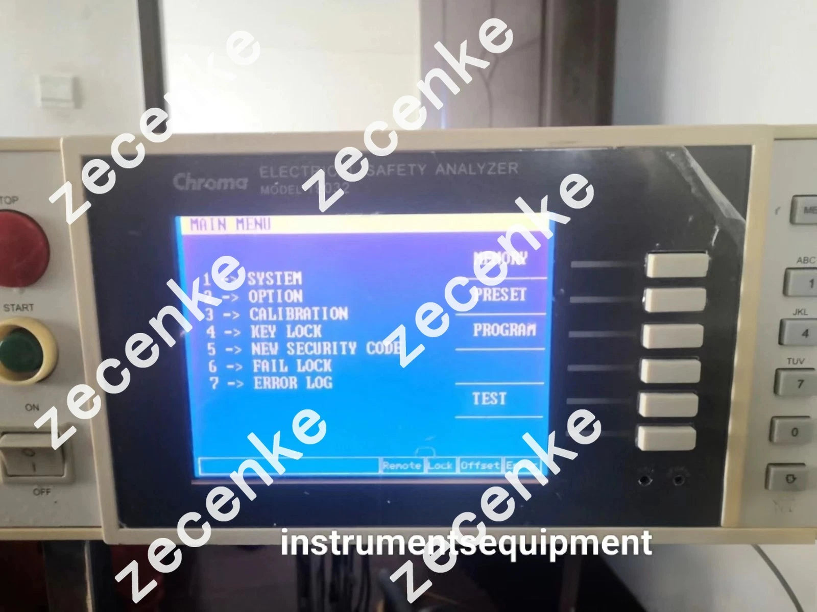 Chroma 19032 Electrical Safety Analyzer for Testing Purposes