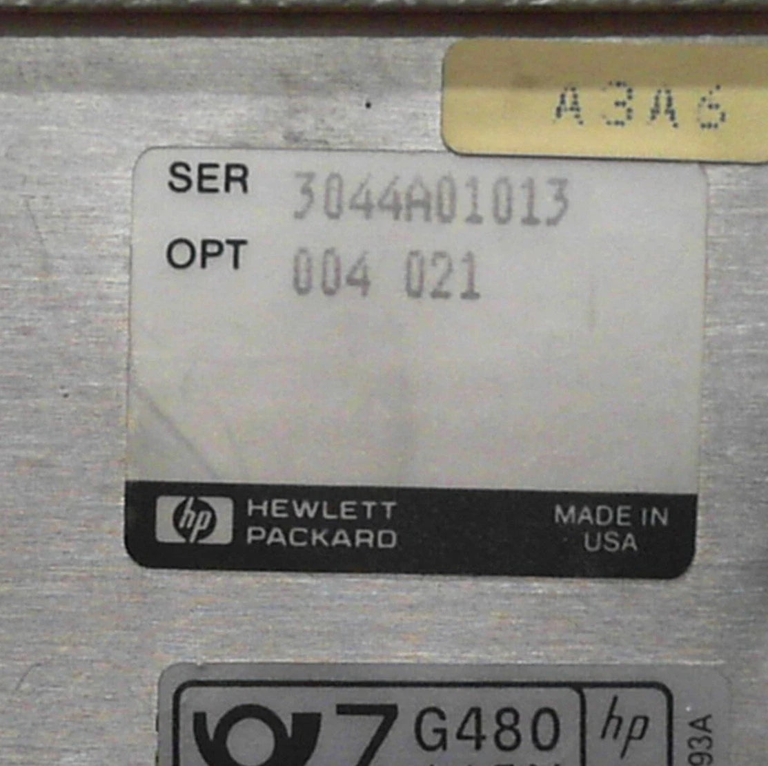 HP 8593A-004-021 Portable Spectrum Analyzer 9 kHz-22 GHz 3044A01013