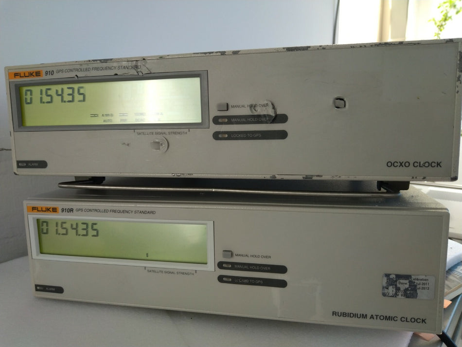 Fluke 910 GPS Controlled Frequency Standard OCXO CLOCK - XG eqpt