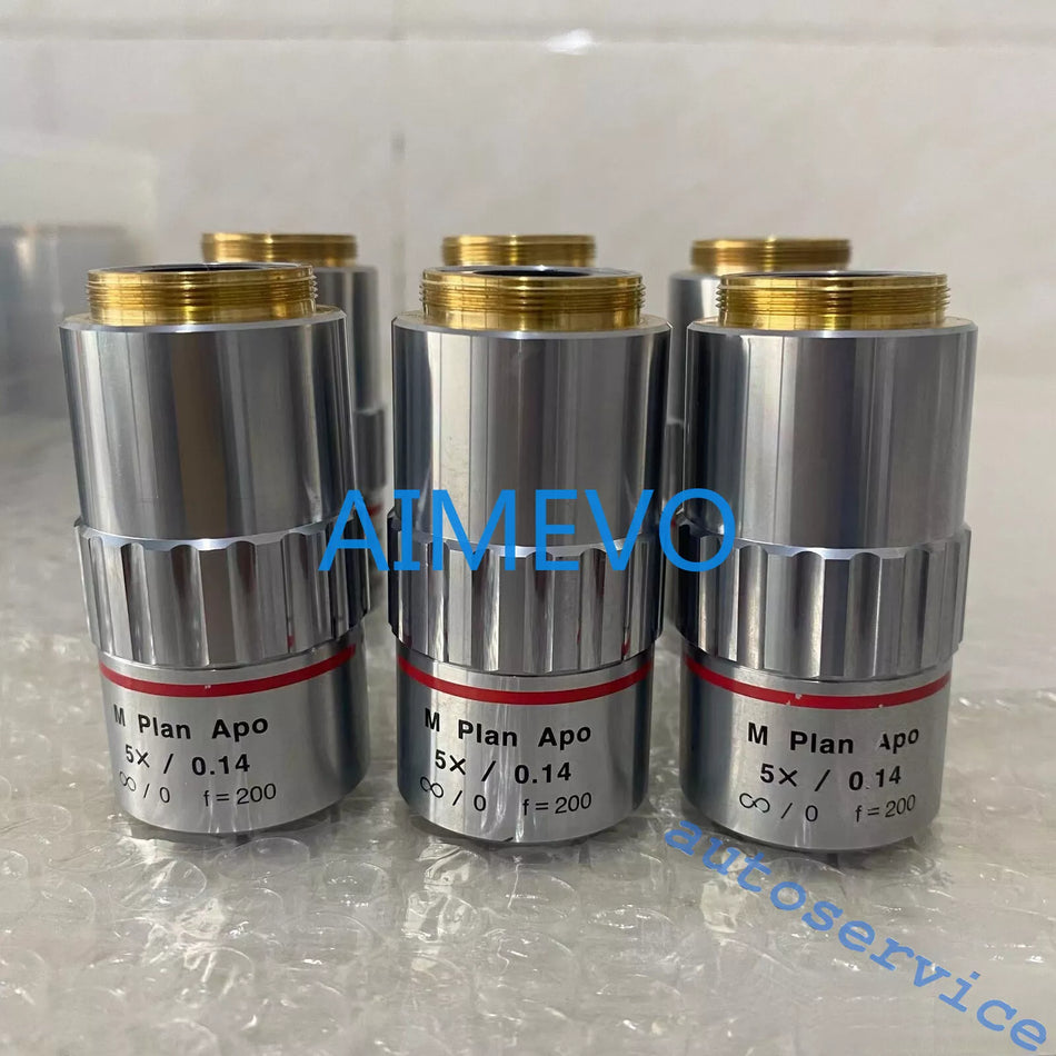 Used & tested mitutoyo M Plan Apo 5x/0.14 Microscope Objective Lensor