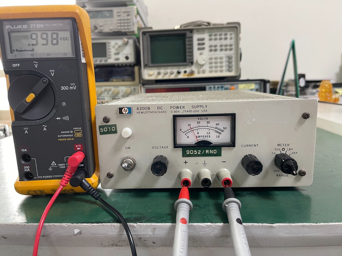 HP Agilent 6200B DC Power Supply 0-40V 0-0.75A or 0-20V 0-1.5A - XG eqpt