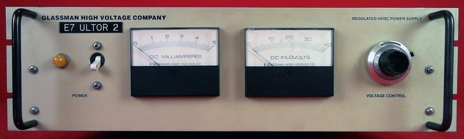 Glassman LG40P3.5M9 High Voltage Regulated HVDC Power Supply