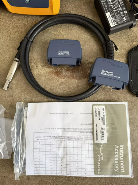 Fluke Networks DSX-5000 Versiv Cat6 Cable Certifier Tester Kit