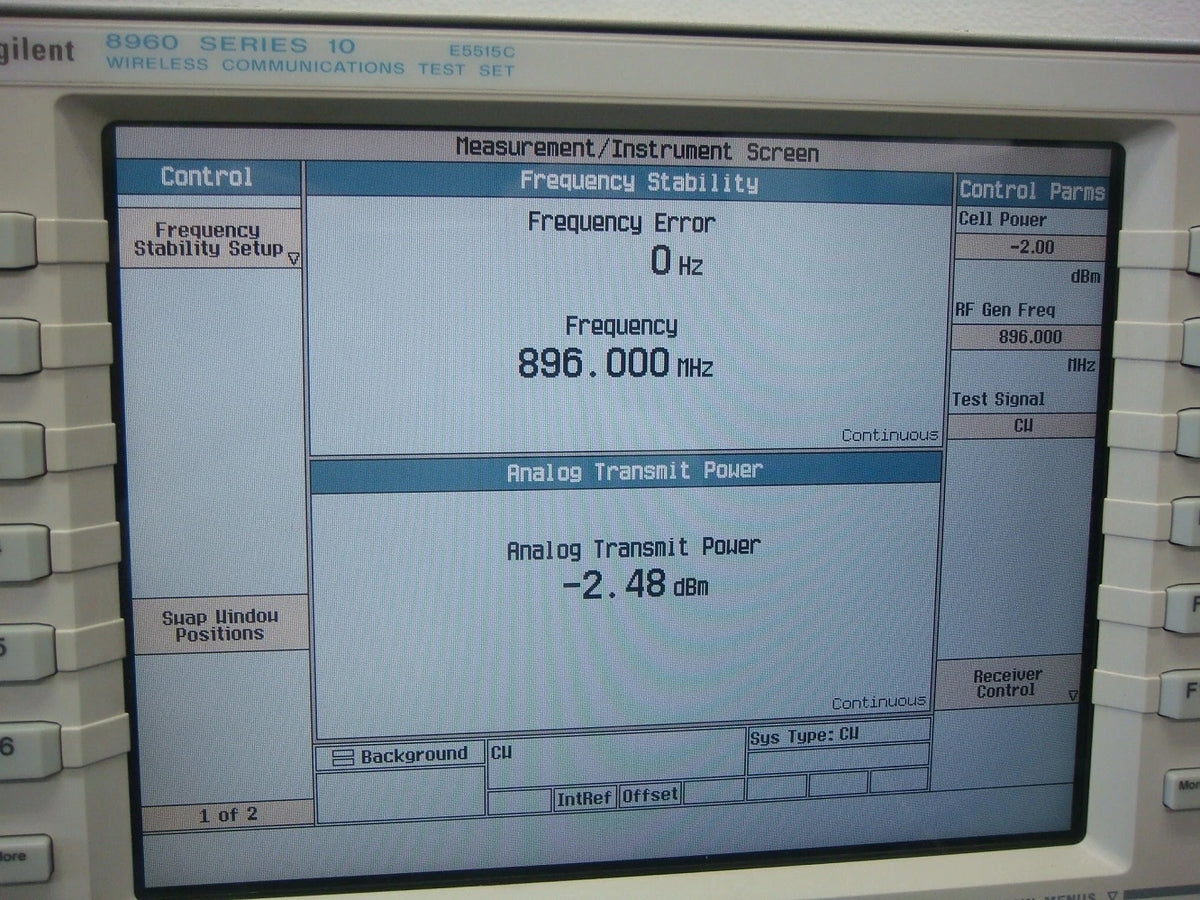 Agilent E5515C /002/003 Wireless Communications Test Set