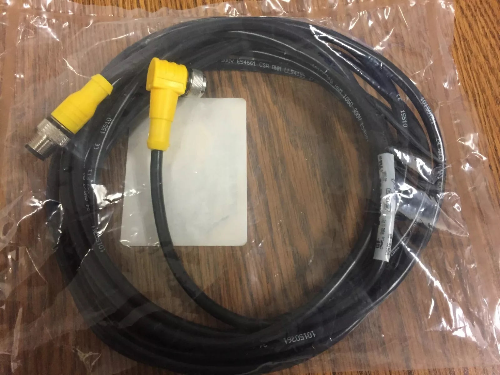 Turck WKC 8T-4-RSC 8T/S1555 M12 Female R/A to M12 Male Straight Cable - 8 Wires