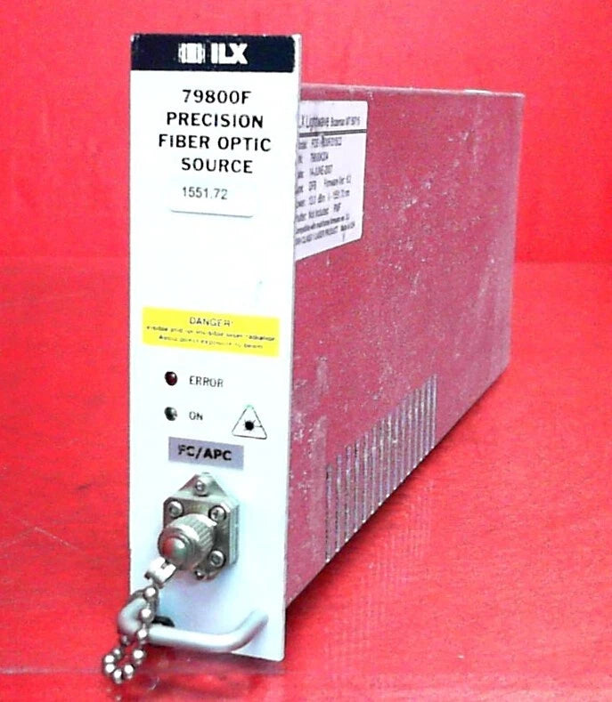ILX Lightwave FOS79800F/3152C WDM DFB Fiber Optic Source Mod