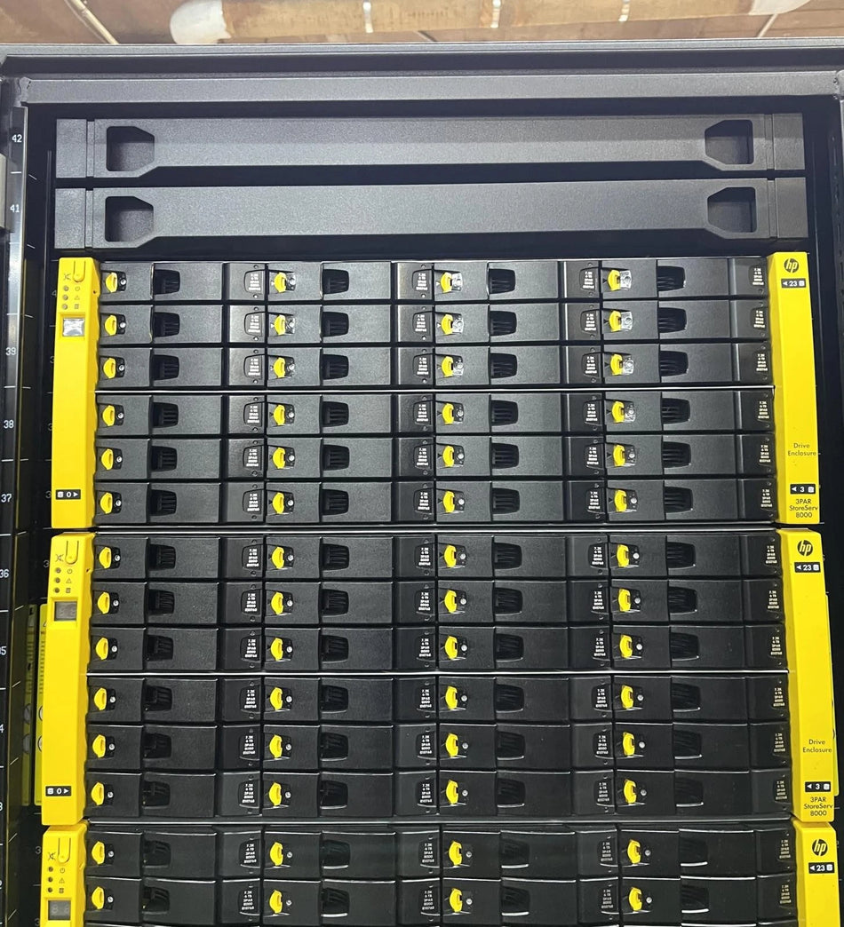 HPE 3PAR 8400 4 Node Disk Array 192x 6TB SAS K2P96A