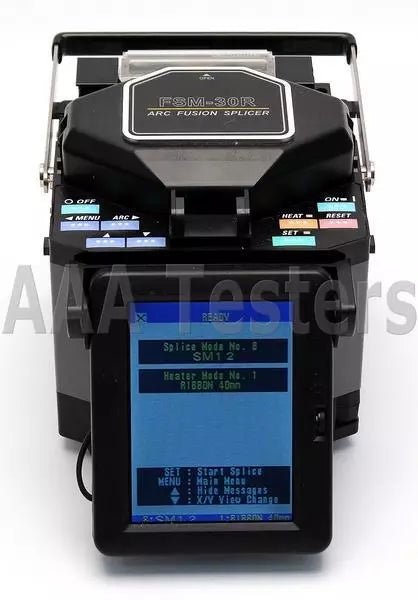 Fujikura FSM-30R12 SM MM Single & Ribbon Fiber Fusion Splicer w/ Cleaver FSM-30R
