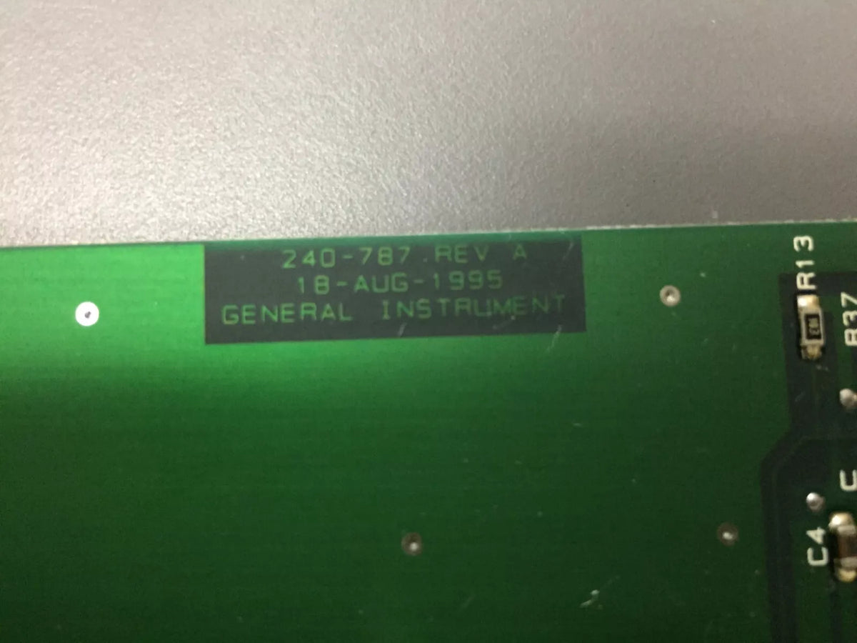 General Instrument P/N 240-786 and 240-787 Circuits Boards for Testing Equipment
