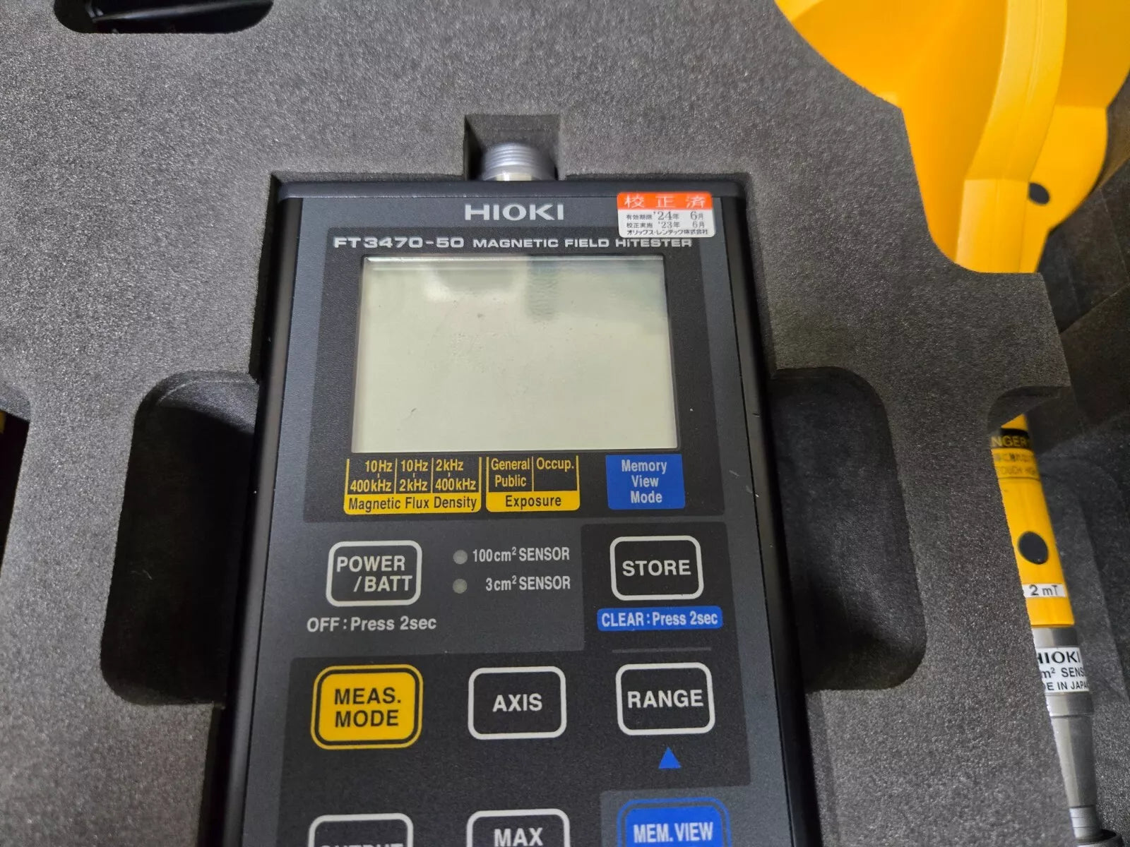 Hioki 3470-52 Magnetic Field Hitester (3473)
