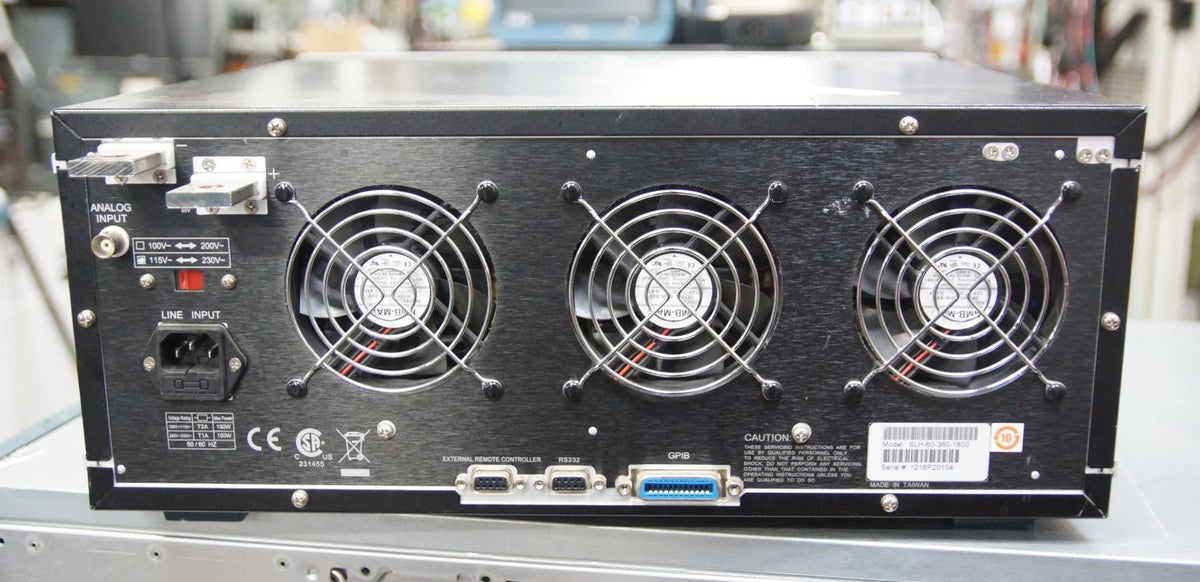 Sorensen SLH-60-360-1800 Programmable DC Load 60V / 360A / 1800W
