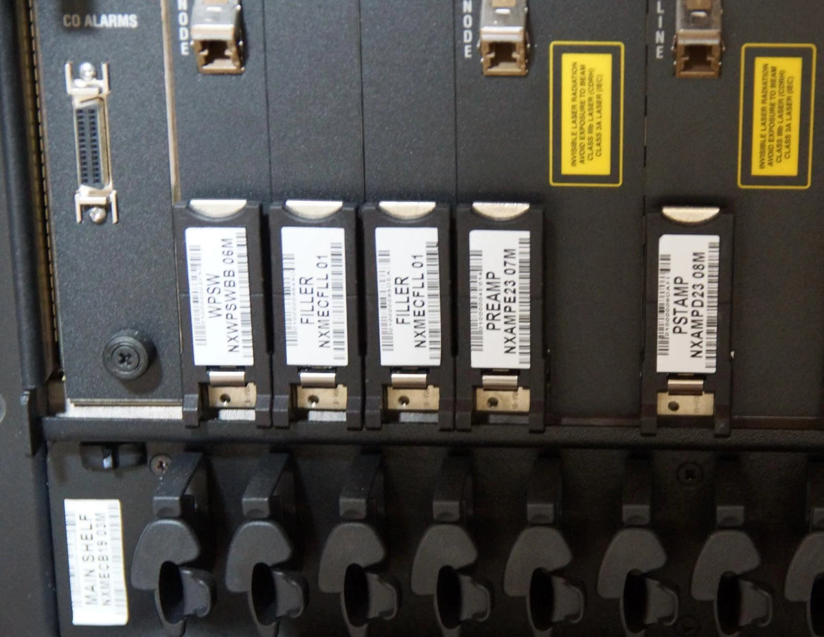 CIENA ONI OTP19 Chassis with 1x WPSW 2x OSCE 1x PSM 2x PSTAMP 3x PREAMP 1x WPSE