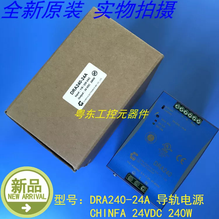 1PC NEW CHINFA rail power supply DRA240-24A （DHL or EMS)#L1883 LZ