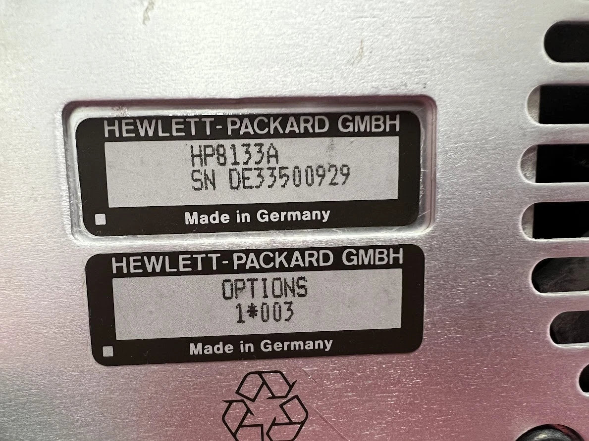 Agilent/Keysight 8133A 003 High-Speed Pulse Generator