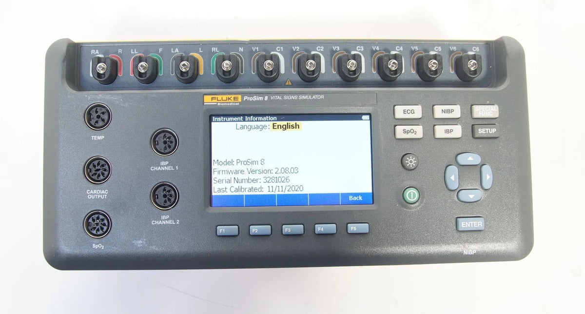 Fluke Biomedical ProSim 8 Vital Signs & ECG Patient Simulator