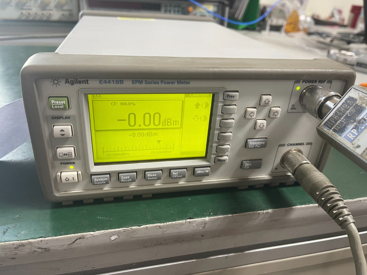 Agilent E4418B EPM Series Single-Channel Power Meter _ MY41294964 - XG eqpt