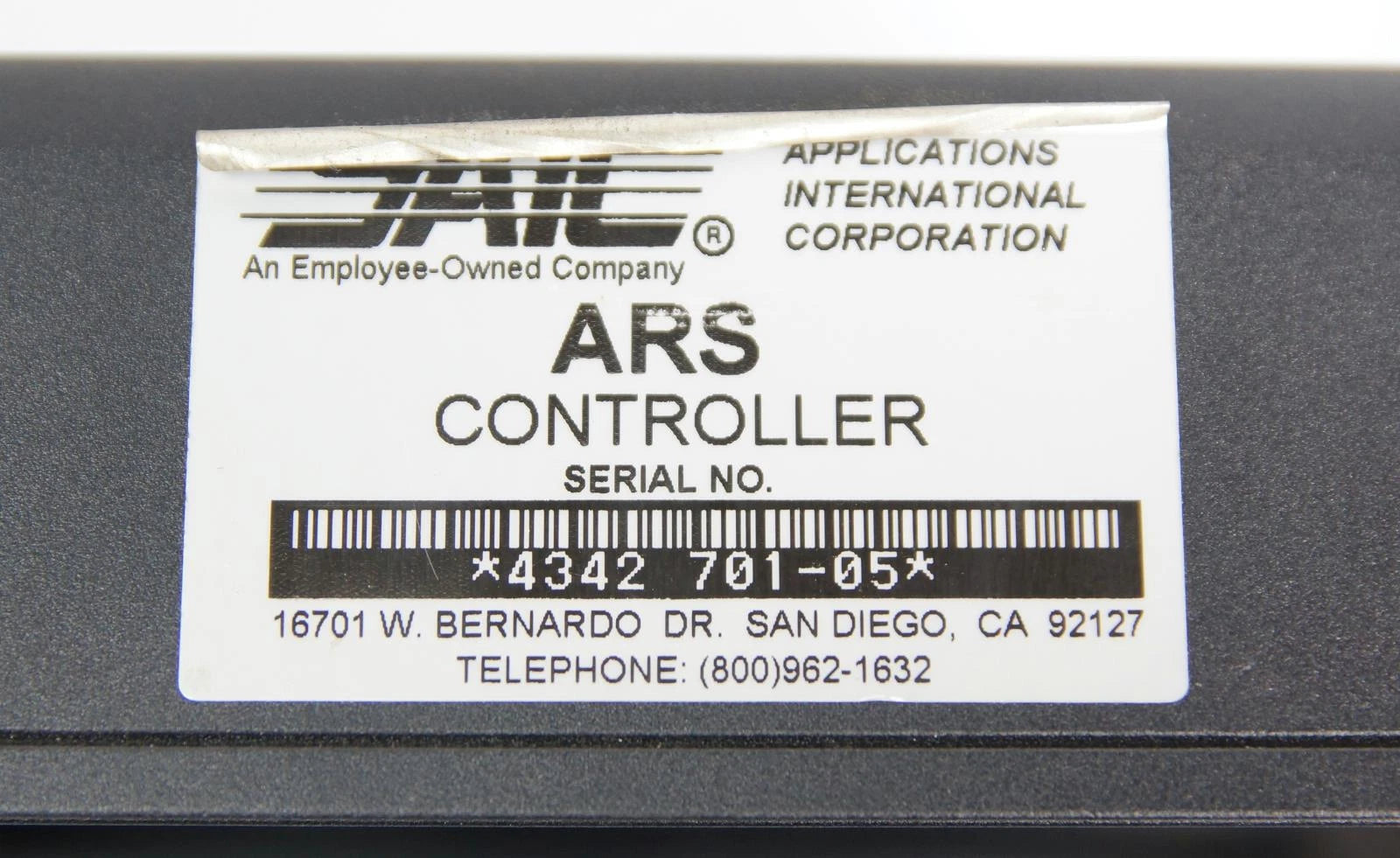 SAIC ARS Controller for RTR4 Portable Digital X-Ray Wired Imaging System