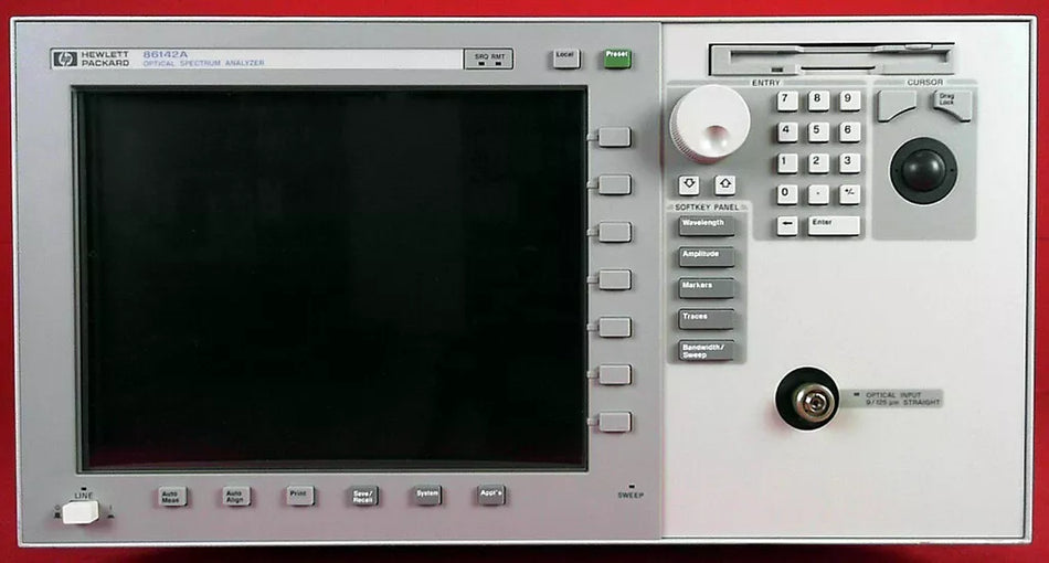 Agilent Keysight 86142A Optical Spectrum Analyzer 600-1700nm