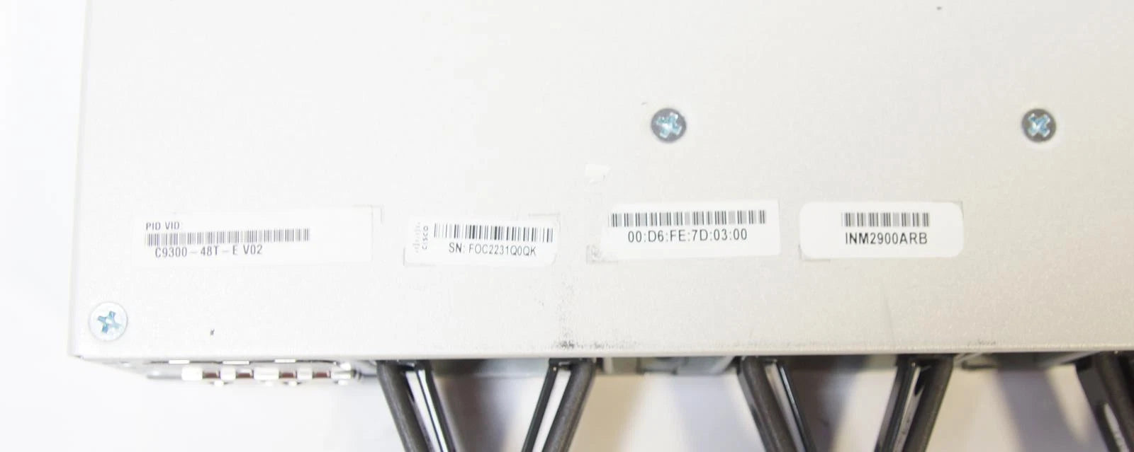 Cisco Catalyst 9300 Series 48 Port Switch C9300-48T-E with 1x 350W AC PSU