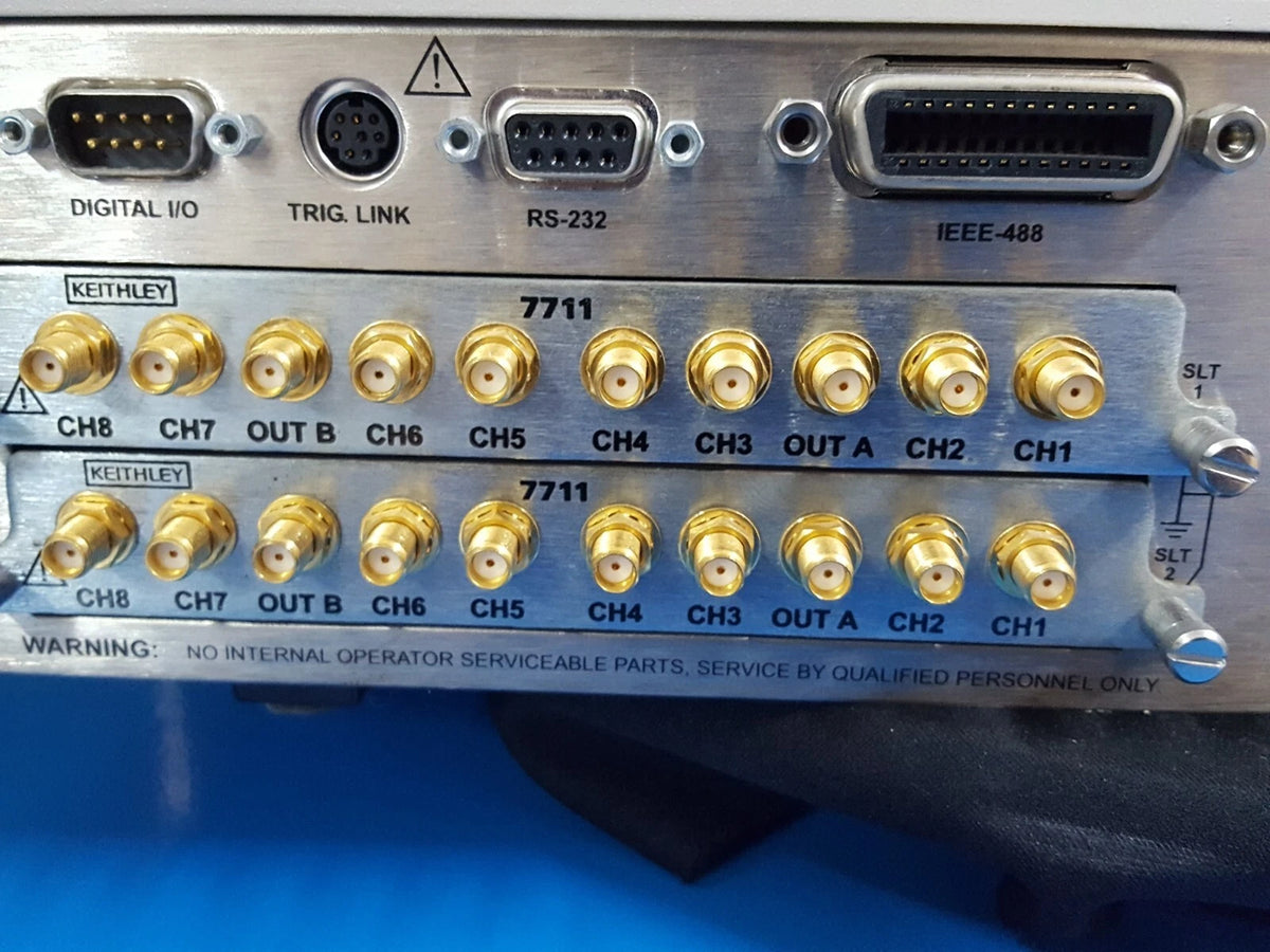 Keithley 2750 Multimeter/Switch System Integra Series with 7711 x 4EA (7319)