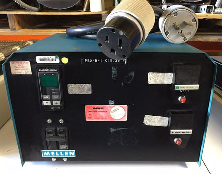 Mellen TT13-6 x 36M Annealing Tube Furnace with Mellen 2-Zone Temp Controller