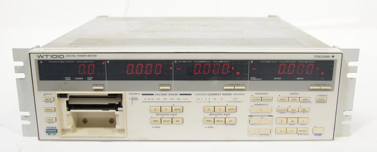 Yokogawa WT1010 Digital Power Meter Model 253610 Signal Multi-Meter