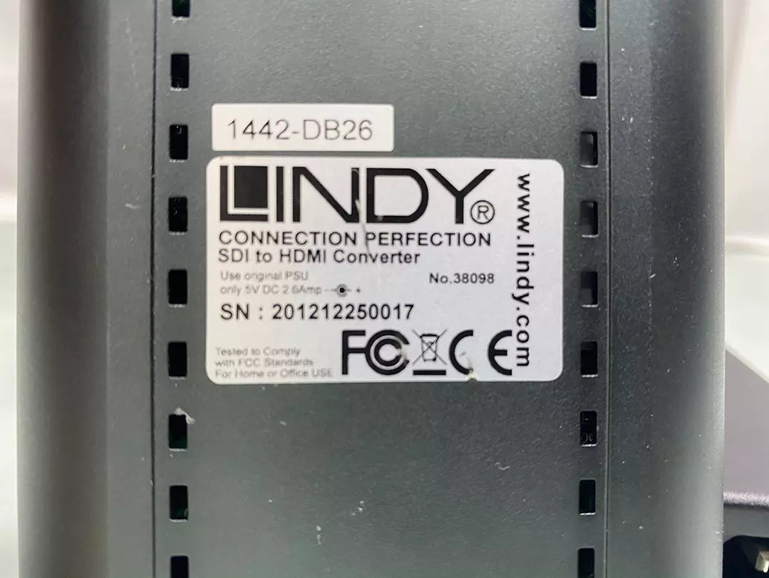Lindy 38098 3G SDI to HDMI Converter