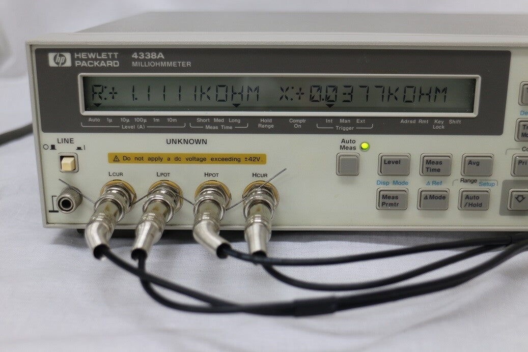 HP 4338A Mili Ohmmeter