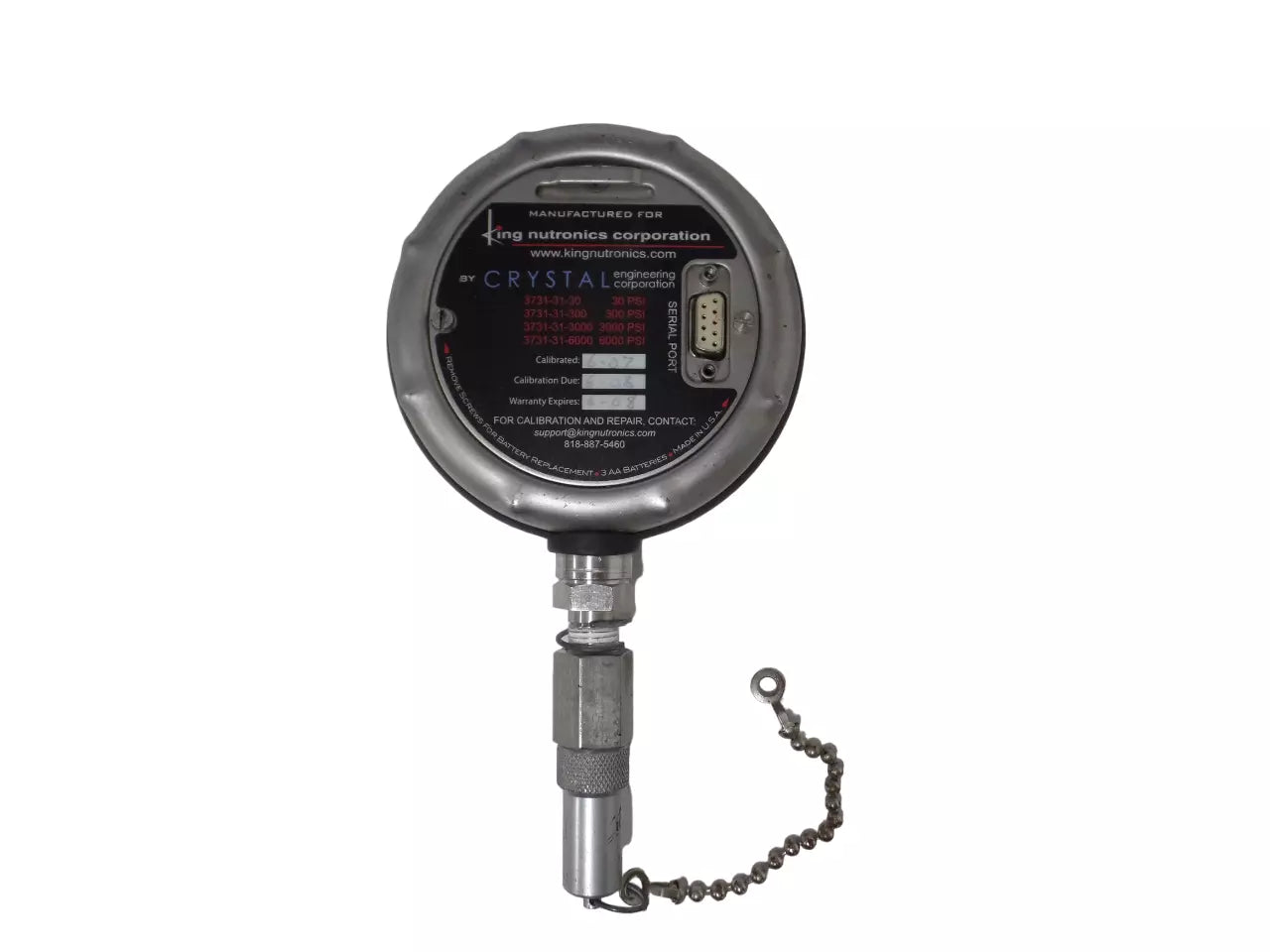 Crystal XP2i Digital Test Gauge 300 PSI - High Precision Tool