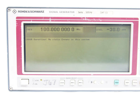 Rohde & Schwarz SMT03 Signal Generator 5 kHz to 3 GHz with Options B1 B19