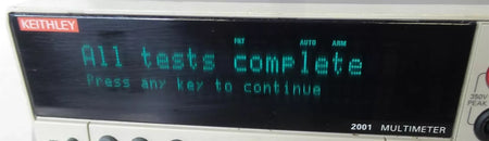 Keithley 2001M Digital Multimeter, High Accuracy Voltage Measurement