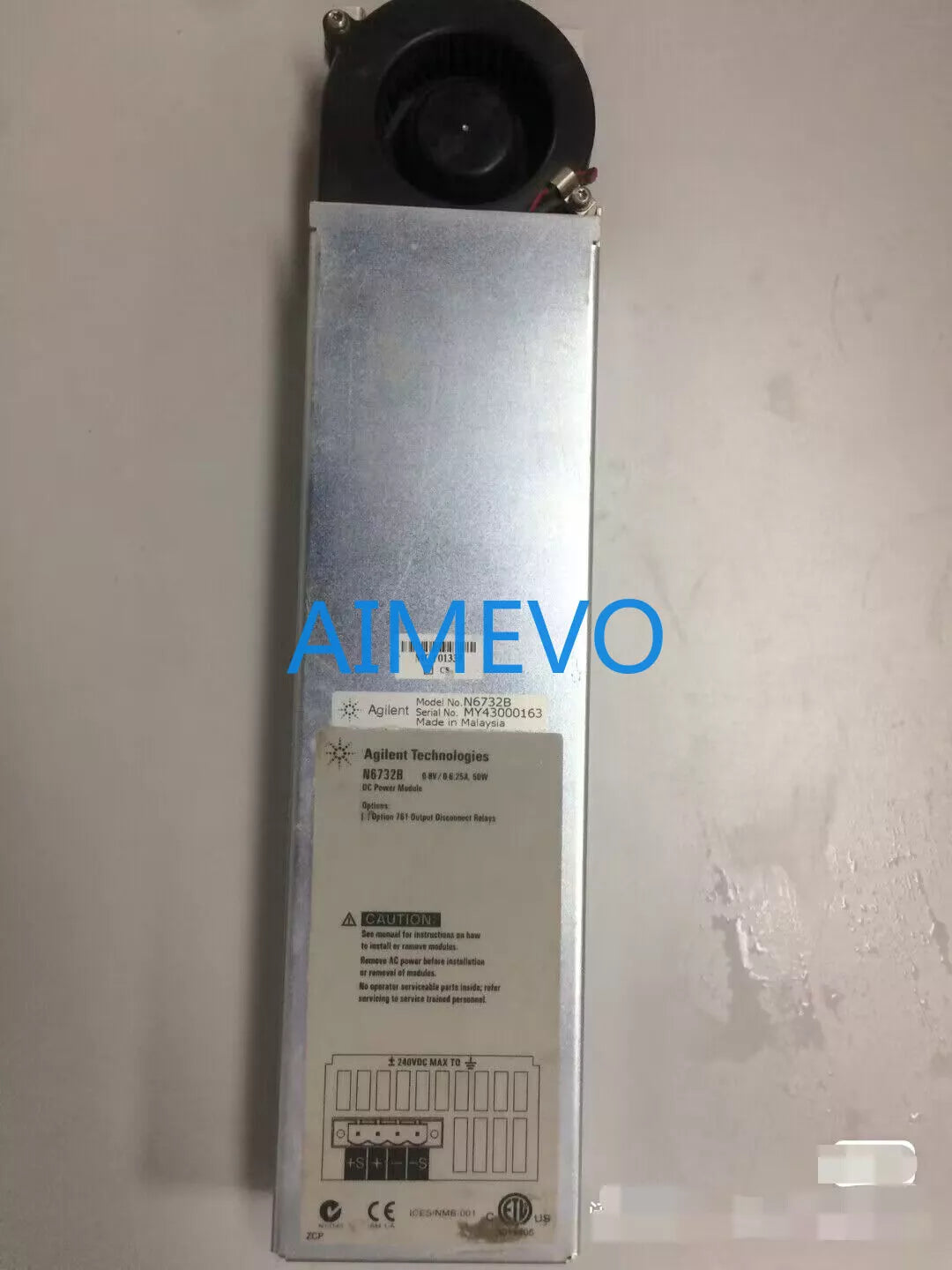 Agilent HP Keysight N6732B DC Power Supply Module 50 W