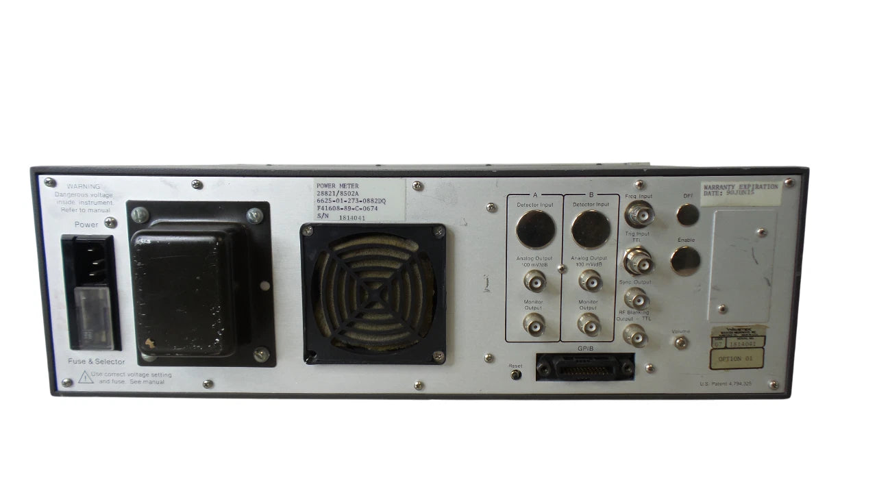 Wavetek 8502A Peak Power Meter