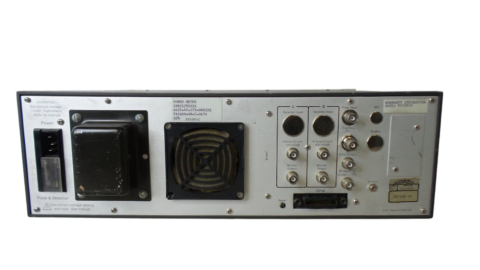 Wavetek 8502A Peak Power Meter