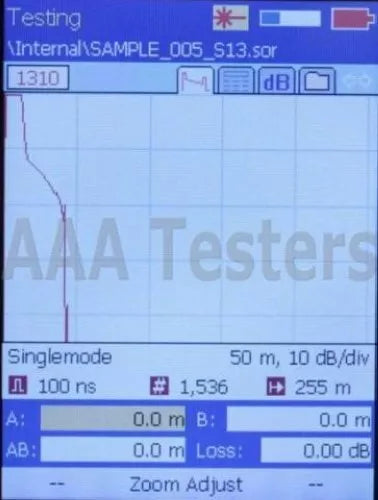AFL NOYES M200-K-SM SM 1310/1550 Fiber OTDR w/ VFL M200 M-200