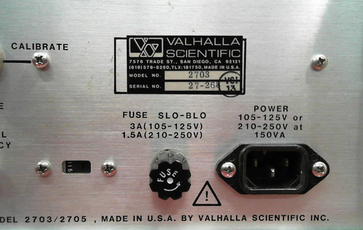 Valhalla 2703 Programmable AC Voltage Stand 27268