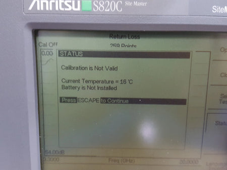 Anritsu S820C: Site Master (4010)