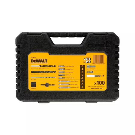 DEWALT DT71563-QZ 100-Piece Drill Bit Set with Magnetic Holder