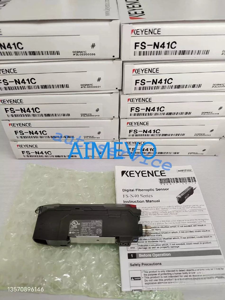 NEW Keyence FS-N41C Fibre Amplifier FSN41C