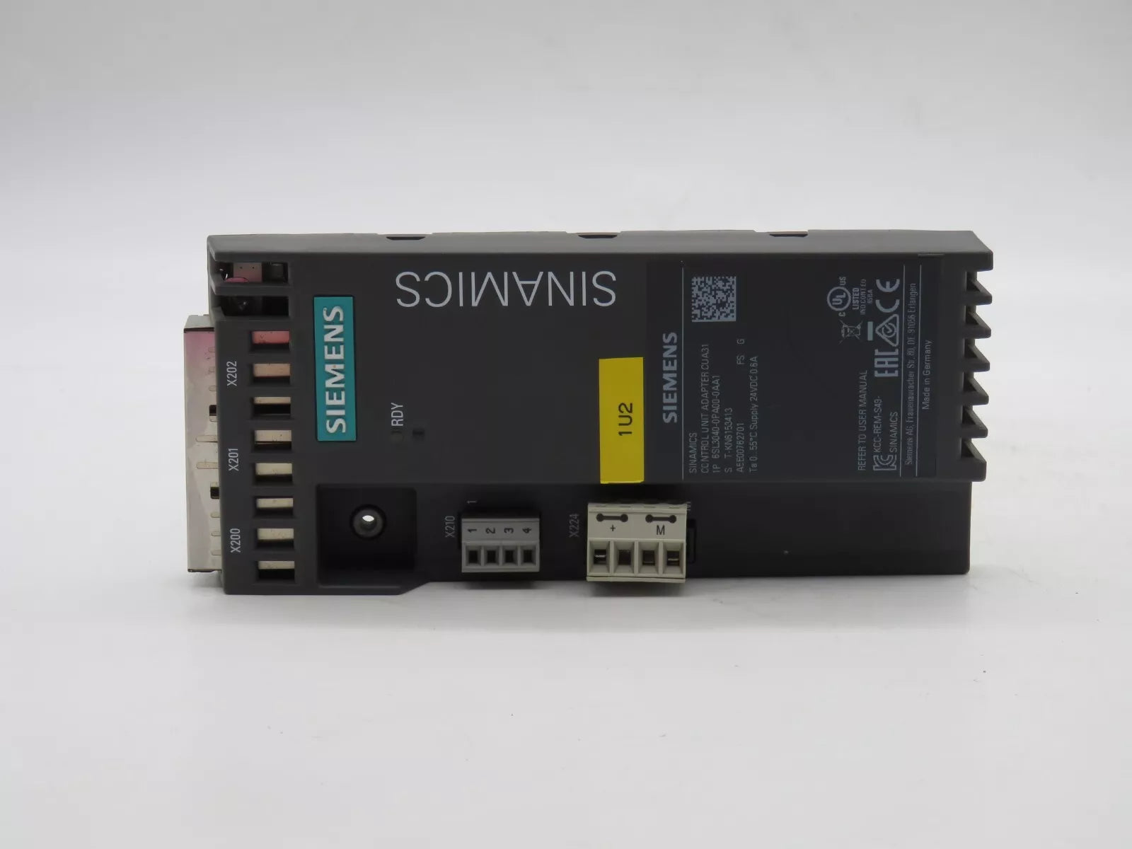 Siemens 6SL3040-0PA00-0AA1 CUA31 Control Unit Adapter