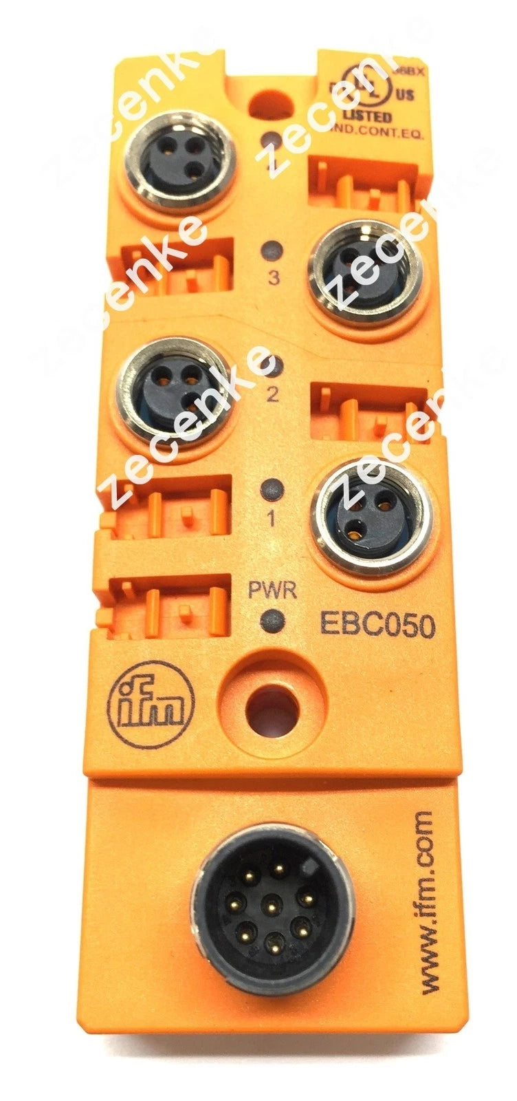 IFM Electronic Efector Splitter Junction Box Connector 4-Port Module EBC050 NOS