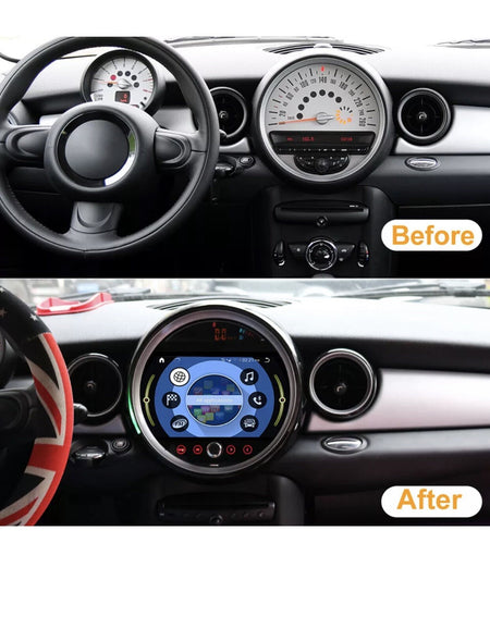 For BMW Mini Cooper R56 2011-2016 Android Car Radio Audio Player Multimedia 128G