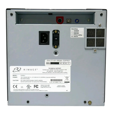 Rimage Everest II - CDPR21 - CD DVD Blu-ray Thermal Printer - Free Shipping