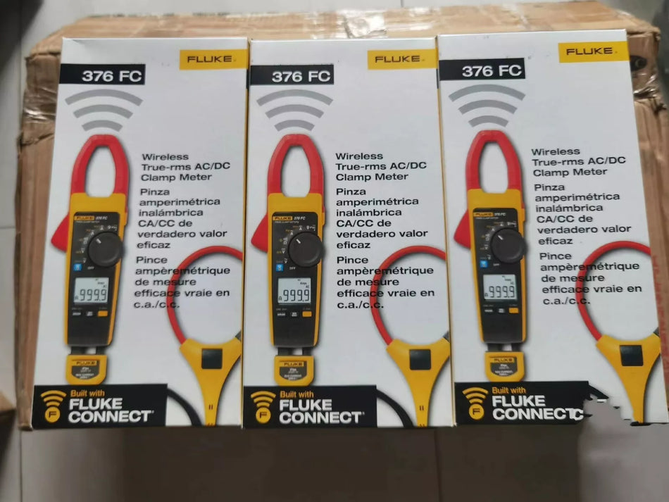 5pcs NEW Fluke 376 FC True-RMS AC/DC Clamp Meter