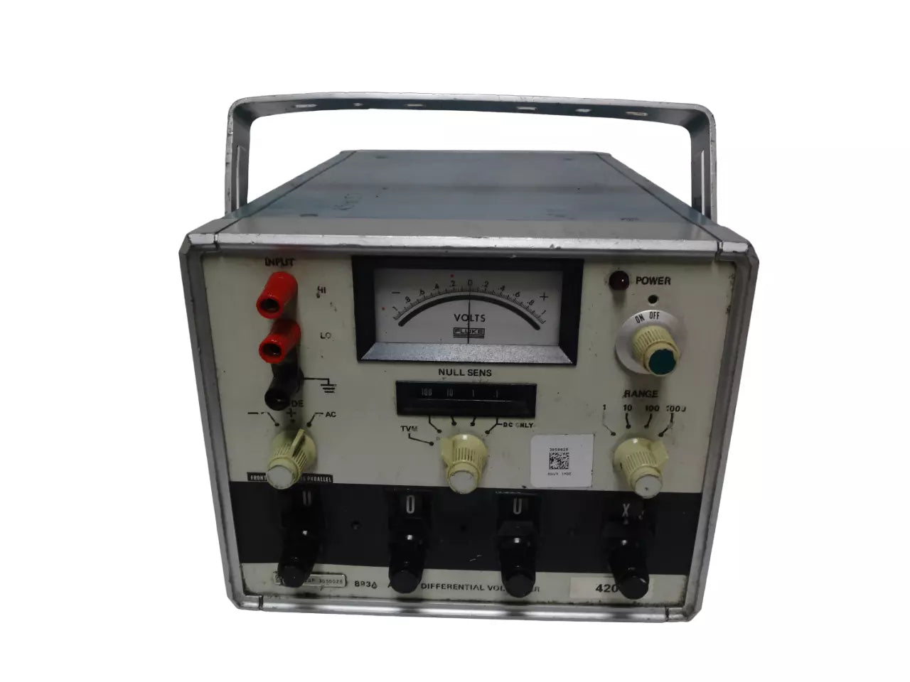 Fluke 893A AC DC Differential Voltmeter - High Accuracy Measurement Tool