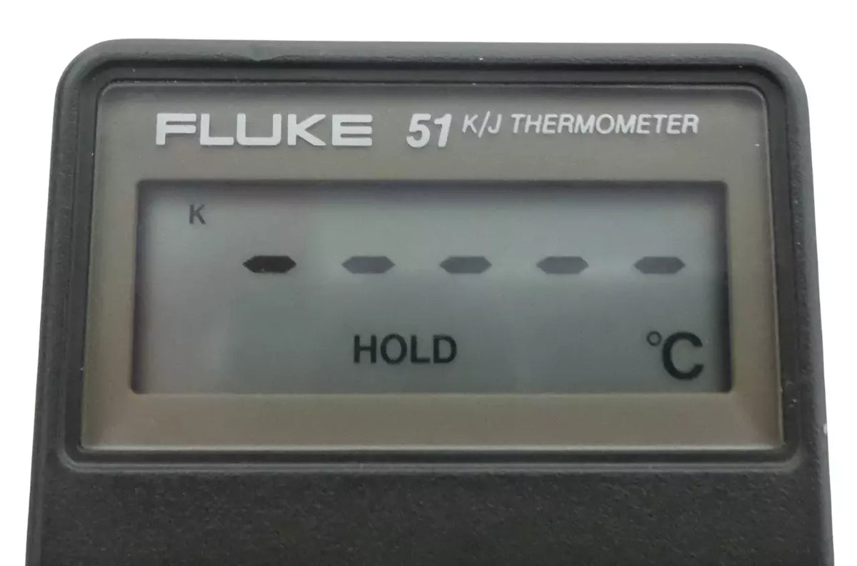 FLUKE 51 K/J Thermometer - Reliable Temperature Measurement Tool