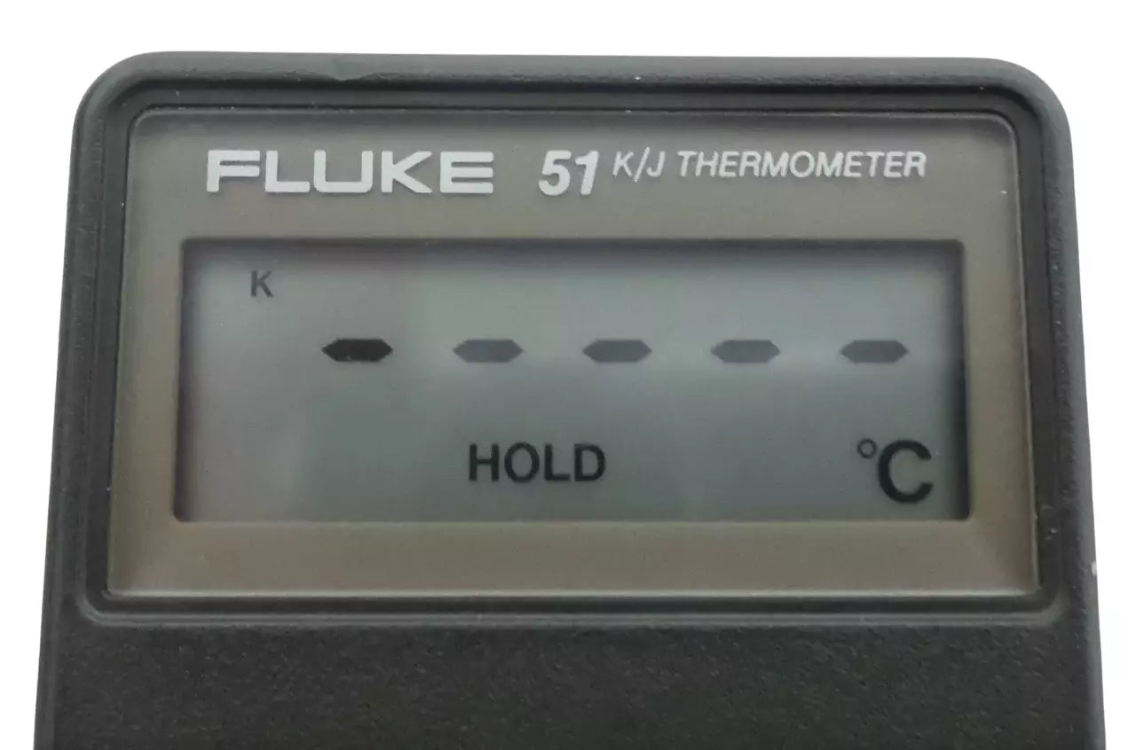 FLUKE 51 K/J Thermometer - Reliable Temperature Measurement Tool
